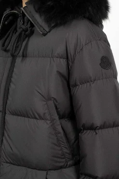 Moncler Locustelle Short Down Jacket Black| Outerwear