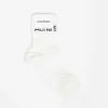 Acne Studios Logo Ankle Socks White| Tights & Socks