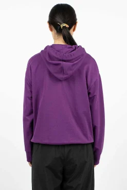 Moncler Logo Hoodie Purple/Red| Tops