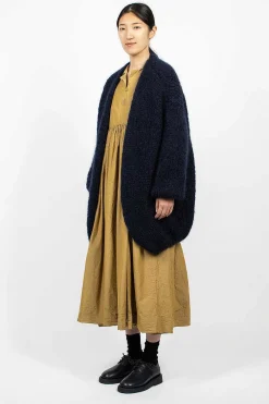 Casey Casey Long Cardigan Navy| Outerwear