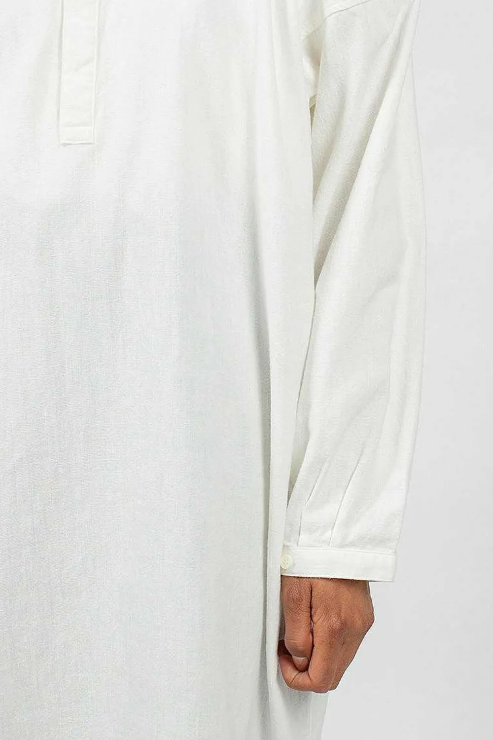 VISVIM Long Shirt Dress White| Shirts