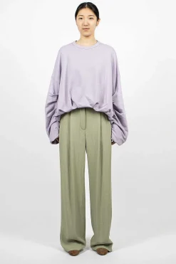 Dries Van Noten Loose Suit Pants Mint| Trousers