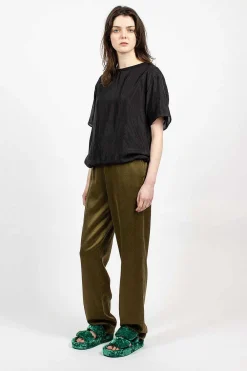 Dries Van Noten Loose Trouser Khaki| Trousers