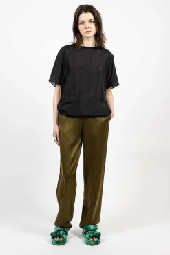Dries Van Noten Loose Trouser Khaki| Trousers