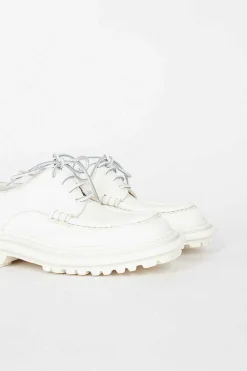 Dries Van Noten Lug Sole Brogue White| Shoes