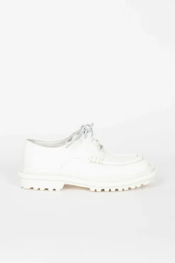 Dries Van Noten Lug Sole Brogue White| Shoes