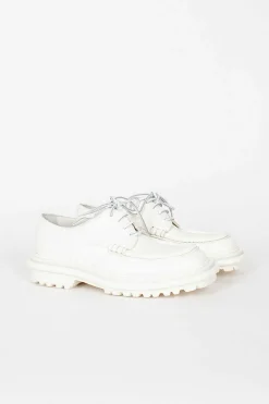 Dries Van Noten Lug Sole Brogue White| Shoes
