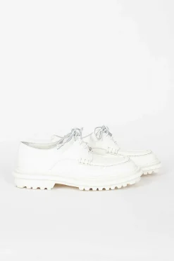 Dries Van Noten Lug Sole Brogue White| Shoes