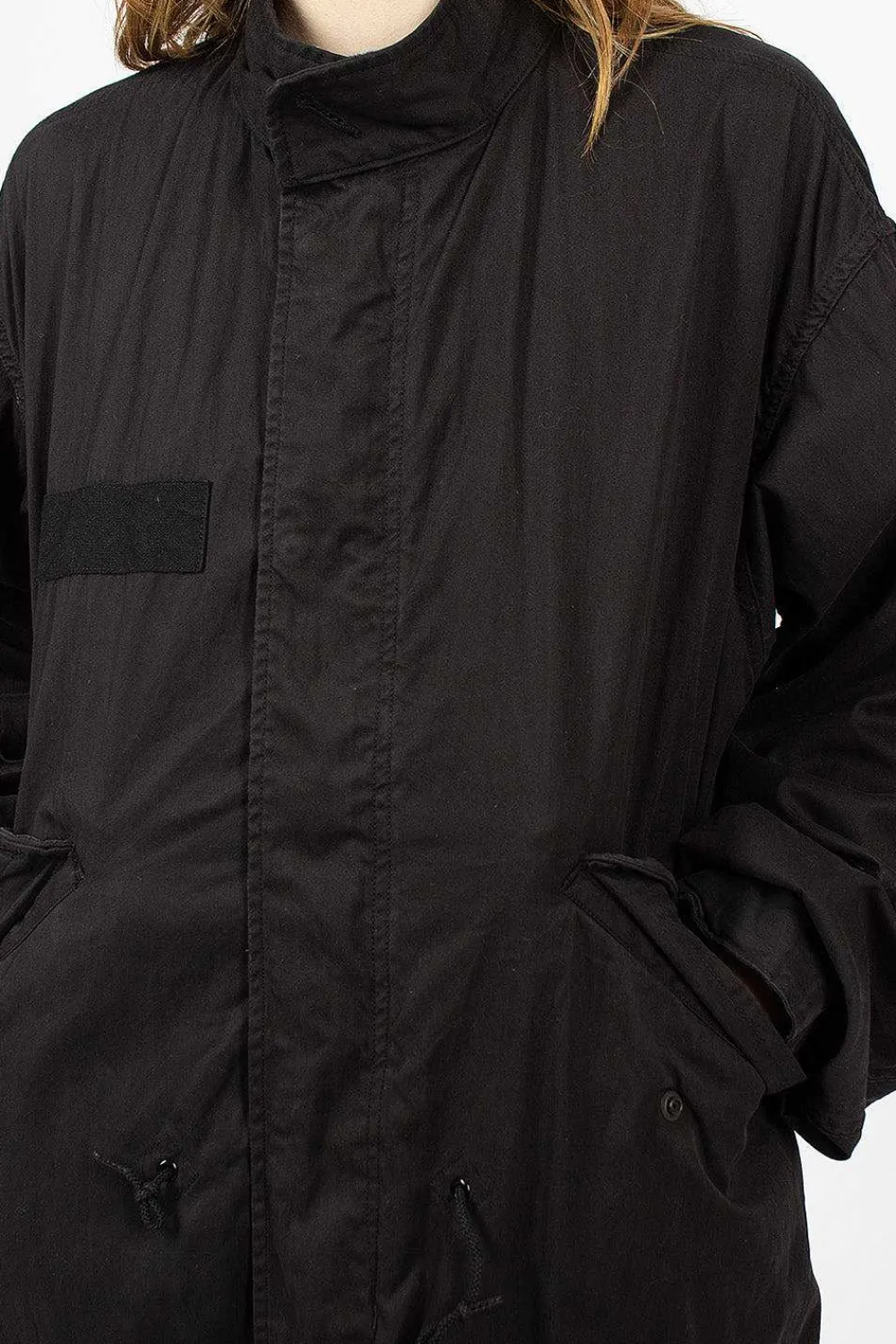 OrSlow M-65 Fish Tail Coat Black| Outerwear