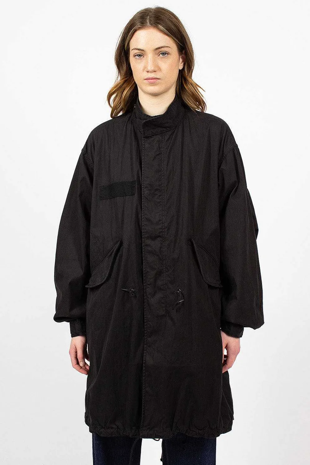 OrSlow M-65 Fish Tail Coat Black| Outerwear