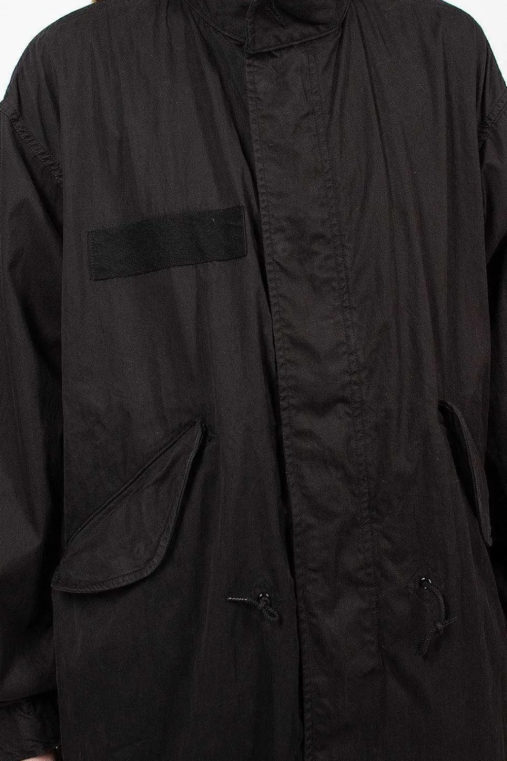 OrSlow M-65 Fish Tail Coat Black| Outerwear