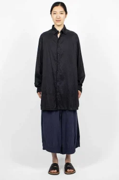 Chez Vidalenc Malbo Shirt Black/Blue| Shirts
