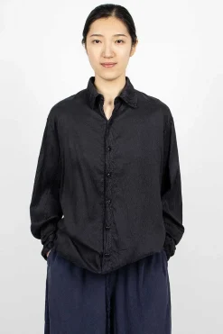 Chez Vidalenc Malbo Shirt Black/Blue| Shirts