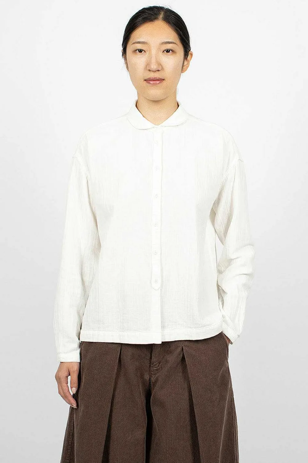 YMC Marianne Shirt Doublecloth White| Shirts