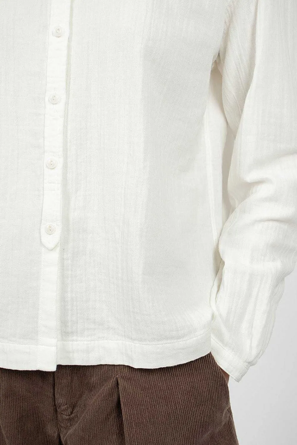 YMC Marianne Shirt Doublecloth White| Shirts