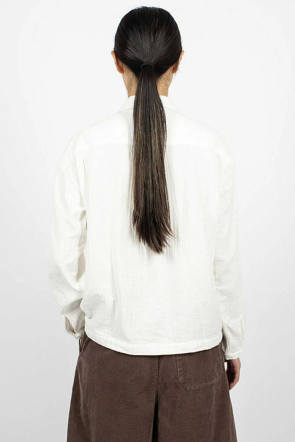 YMC Marianne Shirt Doublecloth White| Shirts