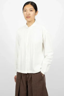 YMC Marianne Shirt Doublecloth White| Shirts