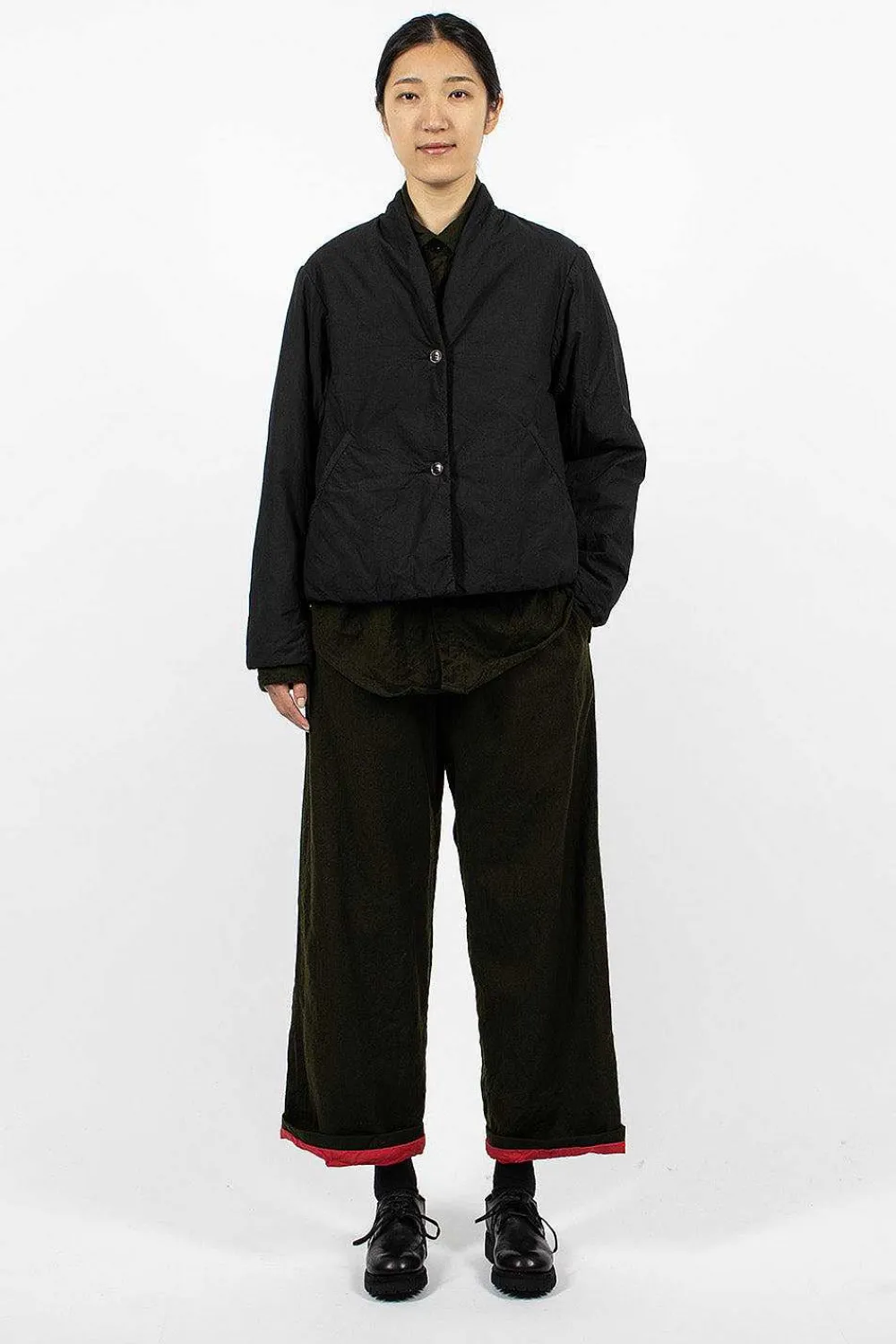 Chez Vidalenc Mini Coat Cotton Cambric| Outerwear