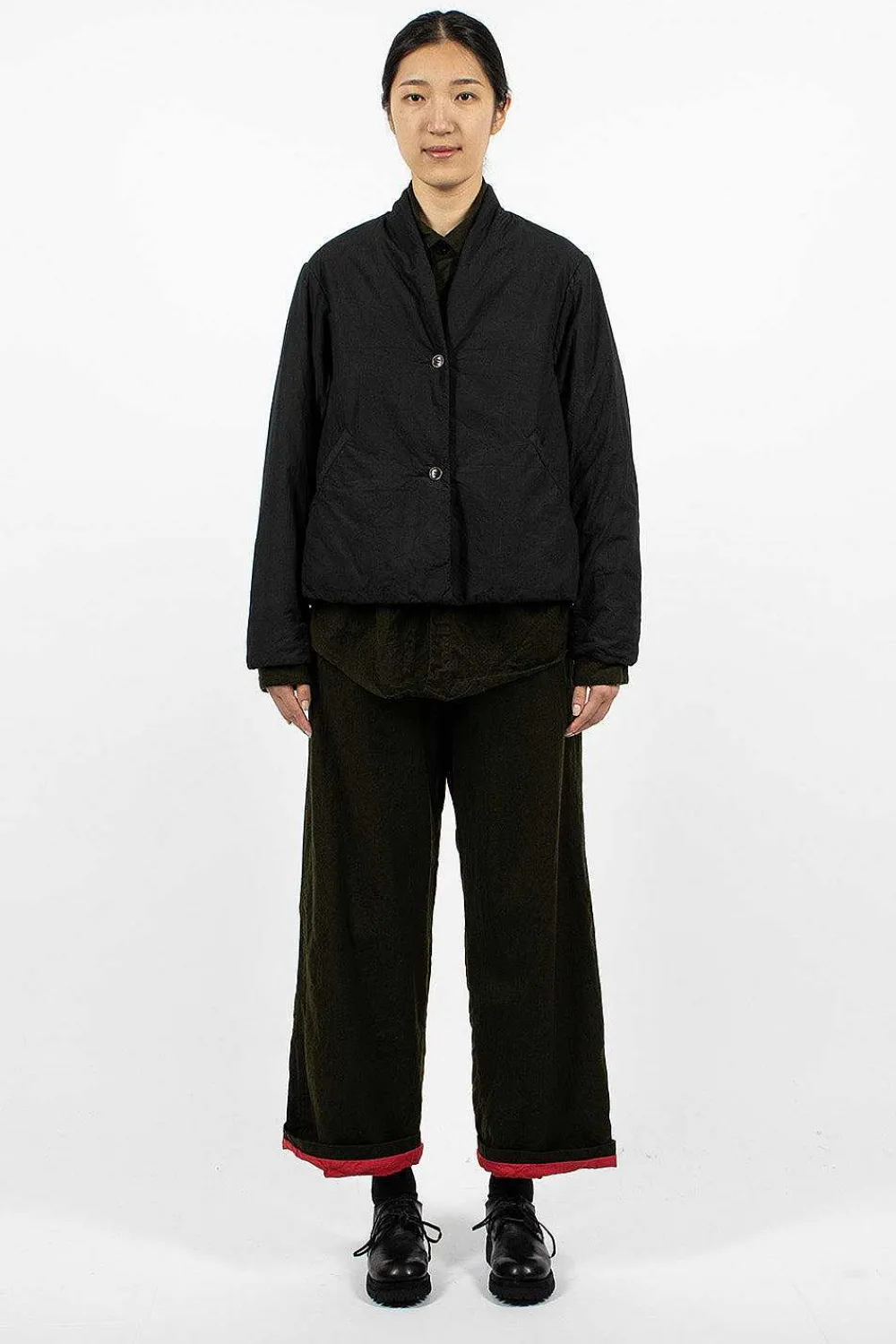 Chez Vidalenc Mini Coat Cotton Cambric| Outerwear