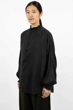 Chez Vidalenc Mini Medici Shirt Black| Tops