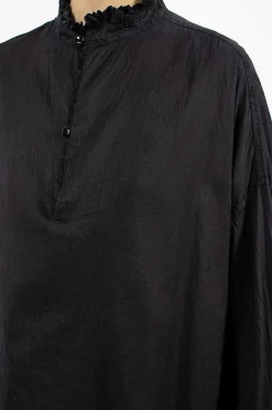 Chez Vidalenc Mini Medici Shirt Black| Tops