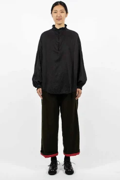Chez Vidalenc Mini Medici Shirt Black| Tops