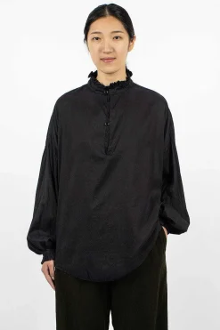 Chez Vidalenc Mini Medici Shirt Black| Tops