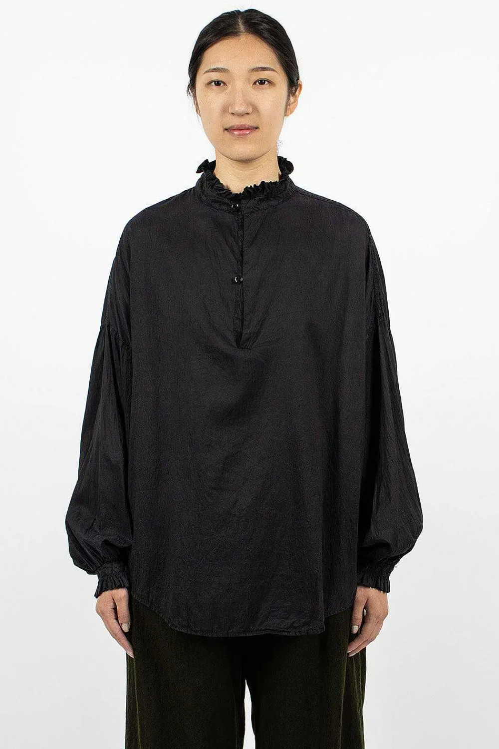 Chez Vidalenc Mini Medici Shirt Black| Shirts