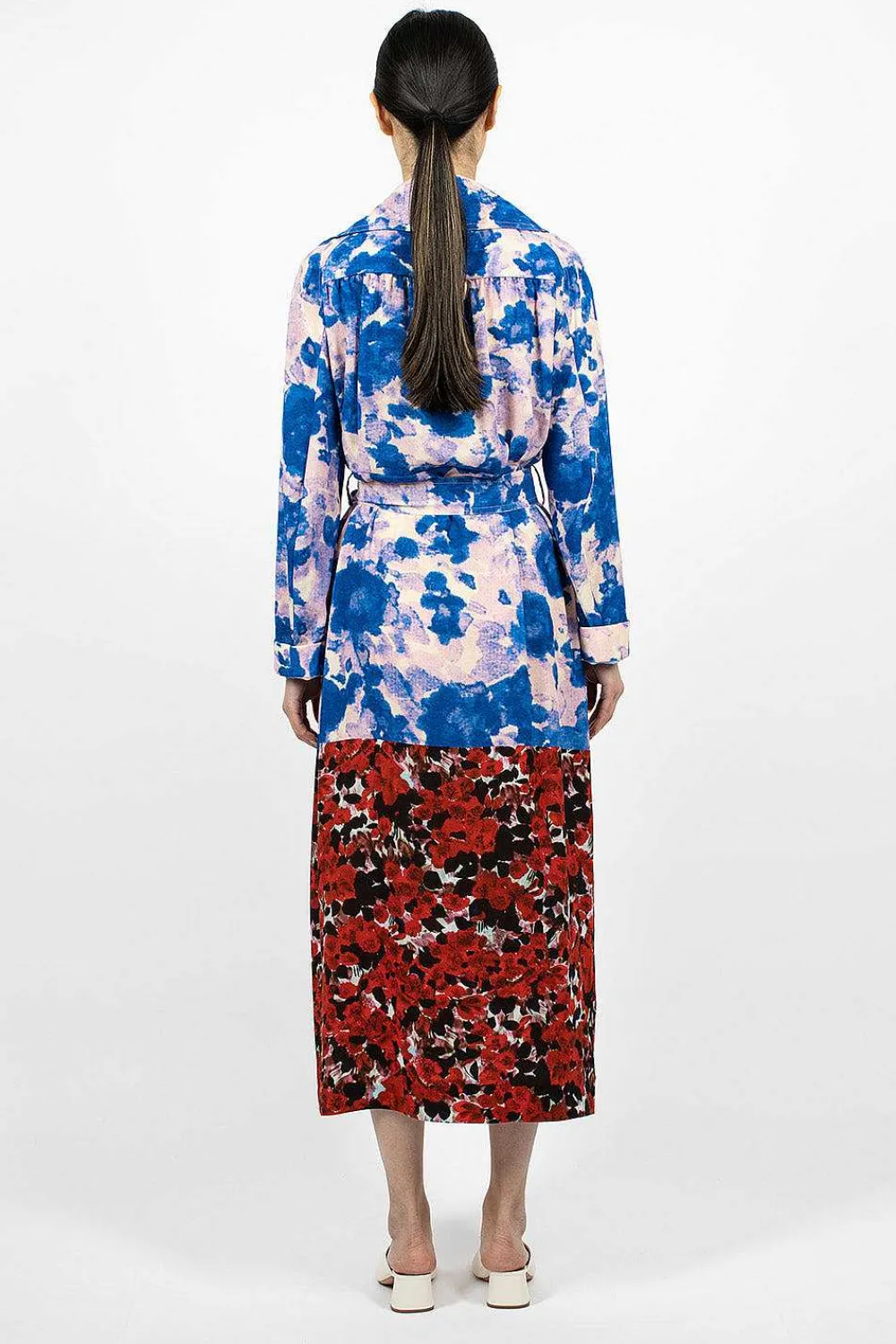 Dries Van Noten Mixed Floral Coat| Dresses