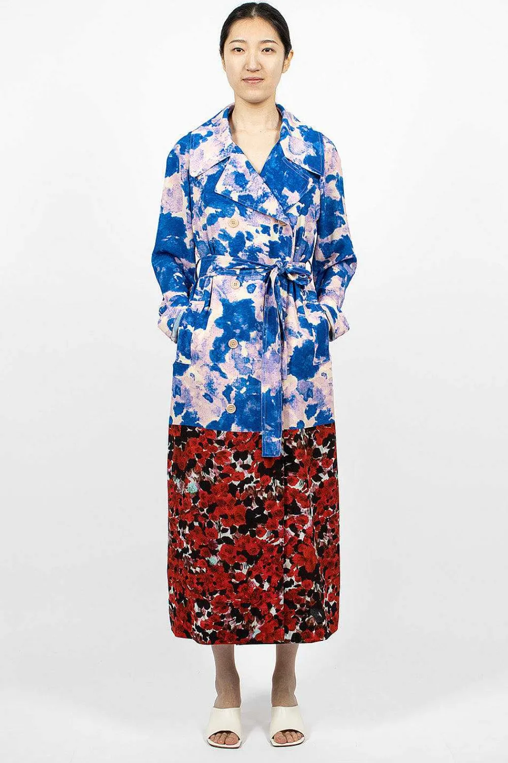 Dries Van Noten Mixed Floral Coat| Dresses