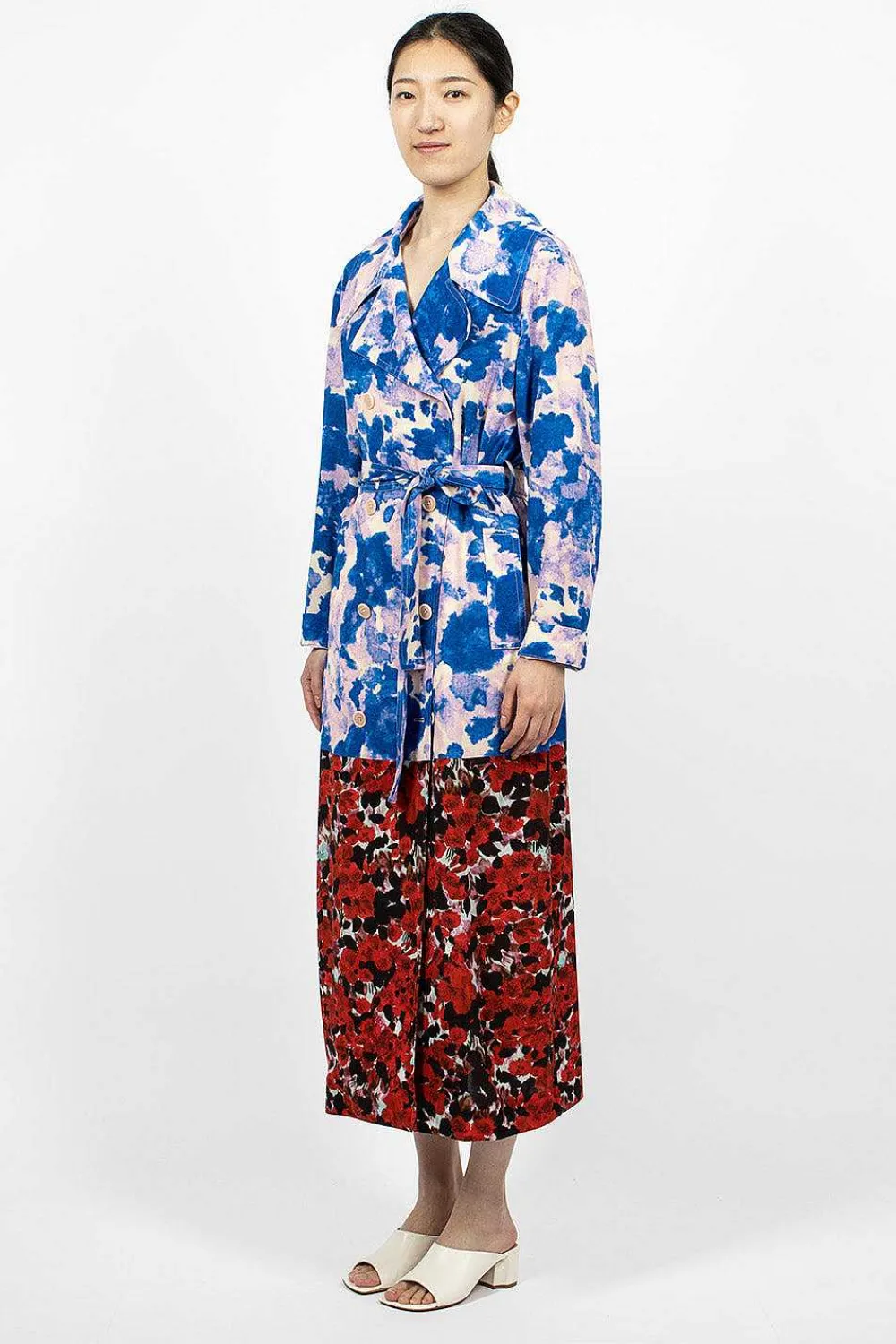 Dries Van Noten Mixed Floral Coat| Dresses