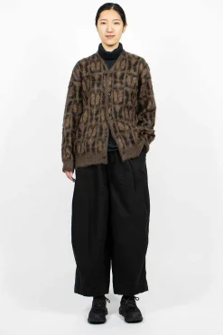 Needles Mohair Cardigan Papillon Print| Outerwear