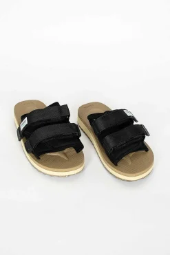 Suicoke Moto-Cab Eco Black/Beige| Shoes