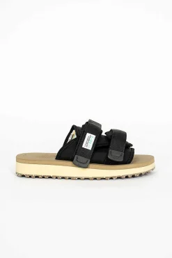 Suicoke Moto-Cab Eco Black/Beige| Shoes