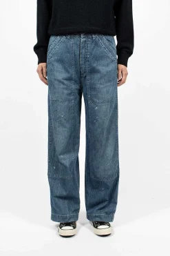 Chimala Mp12A Painter Jean Indigo Splatter| Jeans