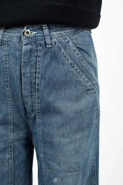 Chimala Mp12A Painter Jean Indigo Splatter| Jeans