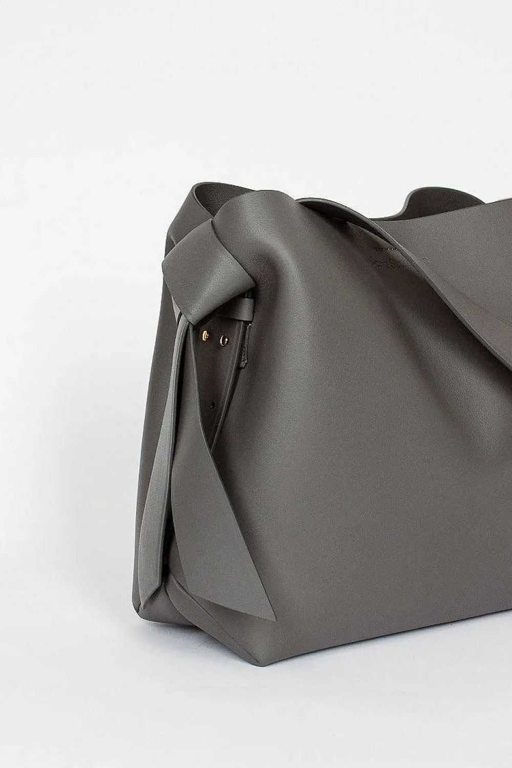 Acne Studios Musubi Midi Bag Dark Grey| Bags