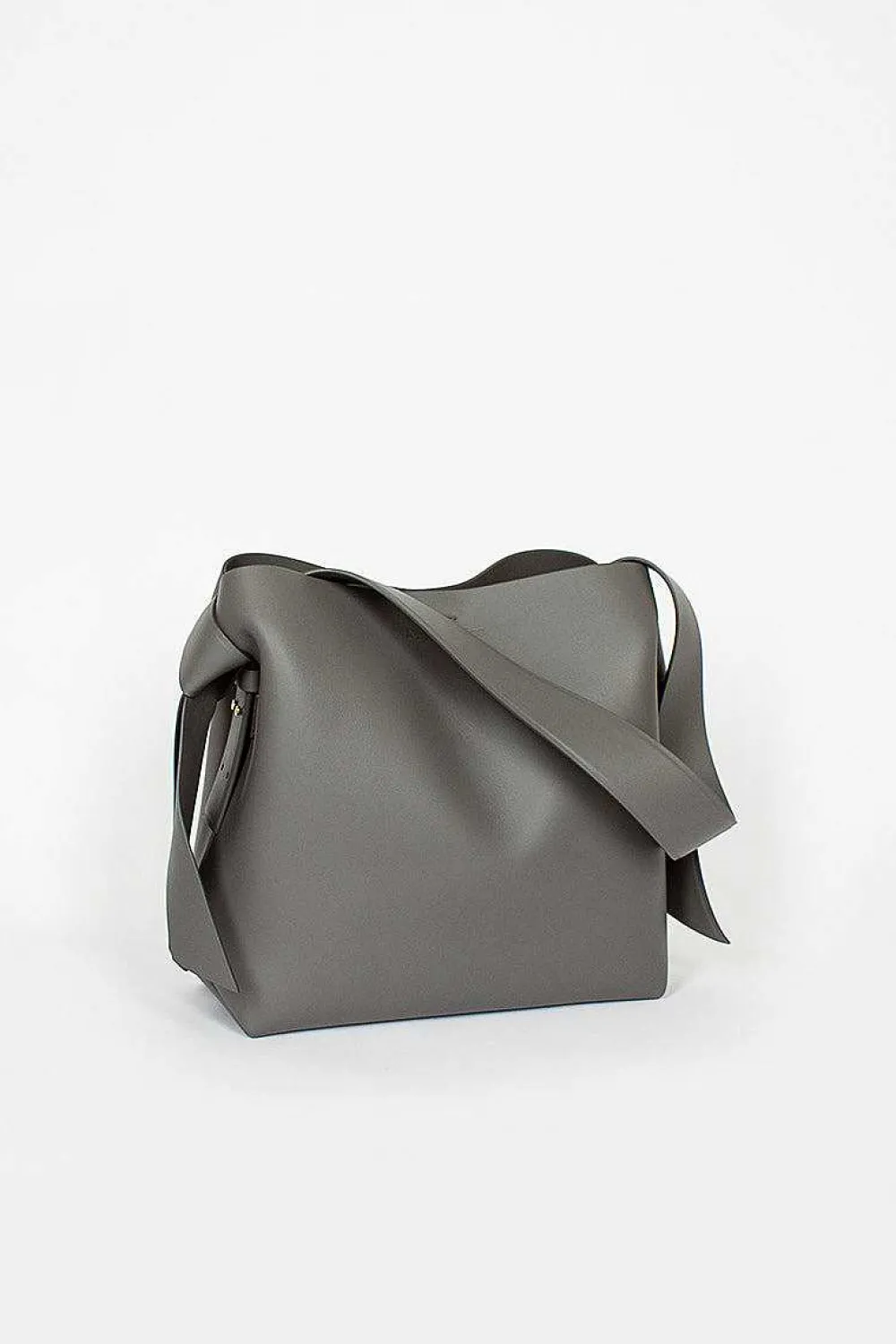 Acne Studios Musubi Midi Bag Dark Grey| Bags
