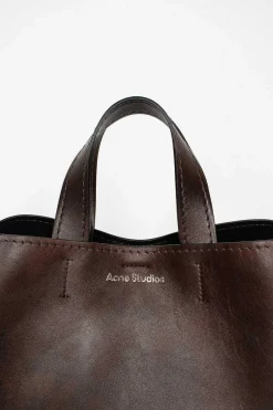 Acne Studios Musubi Mini Shoulder Bag Dark Brown| Bags