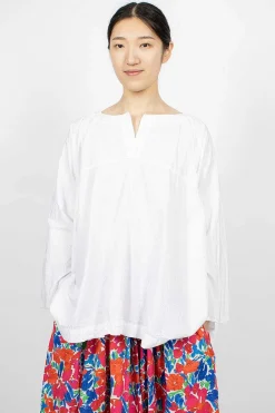 Daniela Gregis Myrtle Painter Shirt White| Tops