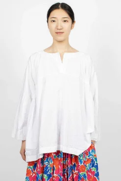 Daniela Gregis Myrtle Painter Shirt White| Tops