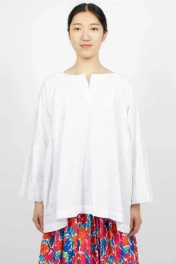 Daniela Gregis Myrtle Painter Shirt White| Tops