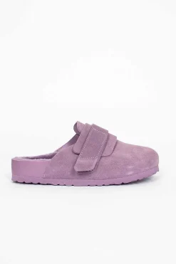 Birkenstock Nagoya Vl Cazador Shearling Mule Mauve| Shoes
