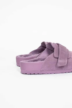 Birkenstock Nagoya Vl Cazador Shearling Mule Mauve| Shoes