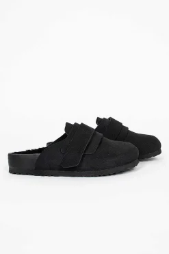 Birkenstock Nagoya Vl Cazador Shearling Mule Slate| Shoes