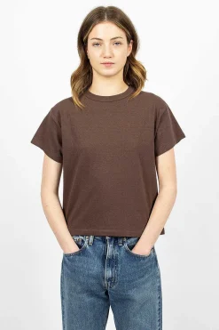 Sunray Spirit Na'Maka'Oh T-Shirt Seal Brown| Tops
