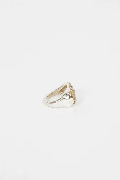 Rosa Maria Nashka Ring Yellow Gold/Brown Diamond| Rings