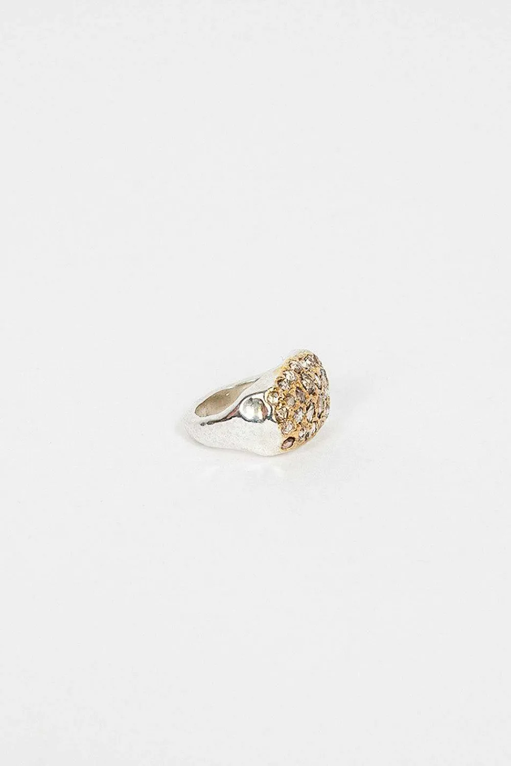 Rosa Maria Nashka Ring Yellow Gold/Brown Diamond| Rings