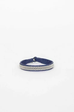 Maria Rudman Navy Hide A Bracelet 6| Bracelets