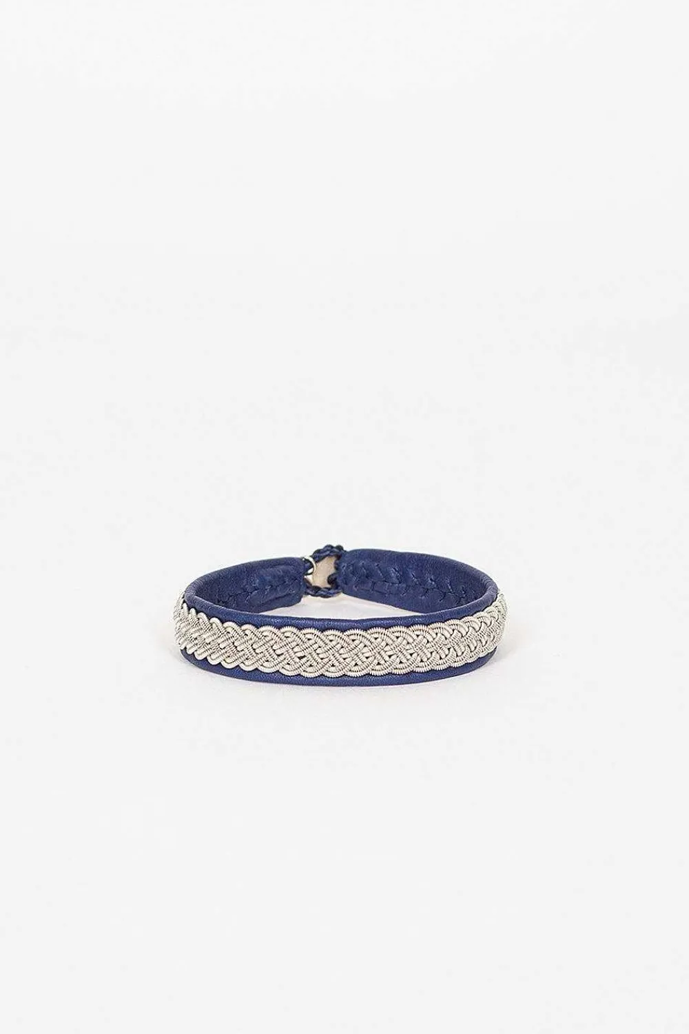 Maria Rudman Navy Hide B Bracelet 4| Bracelets